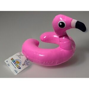 Build A Bear BAB Workshop Pink Flamingo Ring Raft Float Hello Kitty Collection
